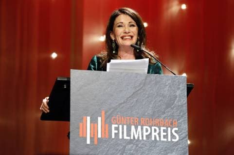 Iris Berben at the 8th Günter Rohrbach Film Award 2018 in the Neue Gebläsehalle Neunkirchen Neunkirchen 02 11 2018 Foto:xP.xBackx xFuturexImage