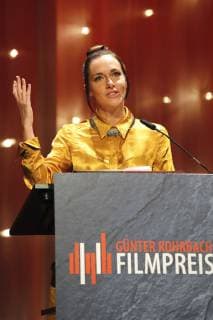Kim Riedle at the 8th Günter Rohrbach Film Award 2018 in the Neue Gebläsehalle Neunkirchen Neunkirchen 02 11 2018 Foto:xP.xBackx xFuturexImage