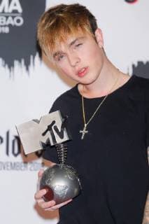 MTV Europe Music Awards - Preisträger BILBAO, SPAIN-November 04: Mike Singer in the press room during the EMA 2018 at BEC (Bilbao Exhibition Center) in Bilbao, Spain on the 4 of November of 2018 November04, 2018. Copyright: xJimmyxOlsen MediaxPunchx