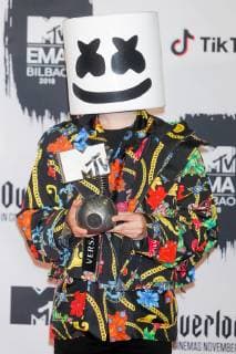 MTV Europe Music Awards - Preisträger BILBAO, SPAIN-November 04: Marshmellow in the press room during the EMA 2018 at BEC (Bilbao Exhibition Center) in Bilbao, Spain on the 4 of November of 2018 November04, 2018. Copyright: xJimmyxOlsen MediaxPunchx