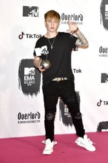 Mike Singer at the MTV European Music Awards 2018 in the Bizkaia Arena Bilbao 04 11 2018 Foto:xA.xHübnerx xFuturexImage