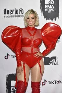 Bebe Rexha at the MTV European Music Awards 2018 in the Bizkaia Arena Bilbao 04 11 2018 Foto:xA.xHübnerx xFuturexImage