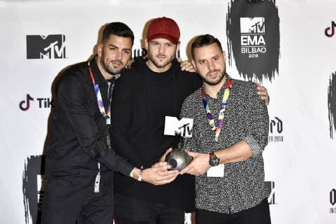 Follow The Flow at the MTV European Music Awards 2018 at the Bizkaia Arena Bilbao 04 11 2018 Foto:xA.xHübnerx xFuturexImage