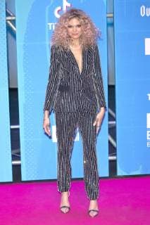 Becca Dudley at the presentation of the MTV European Music Awards 2018 in the Bizkaia Arena Bilbao 04 11 2018 Foto:xR.xWagnerx xFuturexImage