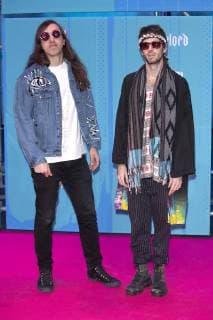 Sebastian Pringle and Gilbert Vierich from the Crystal Fighters at the MTV European Music Awards 2018 at the Bizkaia Arena Bilbao 04 11 2018 Foto:xR.xWagnerx xFuturexImage