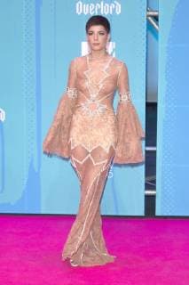 Halsey at the MTV European Music Awards 2018 in the Bizkaia Arena Bilbao 04 11 2018 Foto:xR.xWagnerx xFuturexImage