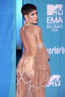 Halsey at the MTV European Music Awards 2018 in the Bizkaia Arena Bilbao 04 11 2018 Foto:xR.xWagnerx xFuturexImage