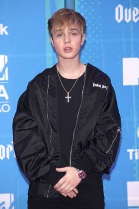 Mike Singer at the MTV European Music Awards 2018 in the Bizkaia Arena Bilbao 04 11 2018 Foto:xR.xWagnerx xFuturexImage