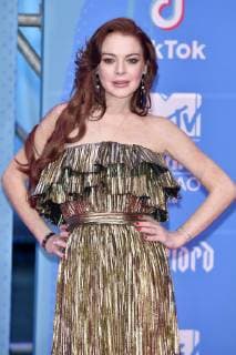 Lindsay Lohan at the MTV European Music Awards 2018 at the Bizkaia Arena Bilbao 04 11 2018 Foto:xA.xHübnerx xFuturexImage
