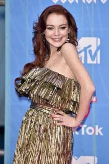 Lindsay Lohan at the MTV European Music Awards 2018 at the Bizkaia Arena Bilbao 04 11 2018 Foto:xA.xHübnerx xFuturexImage