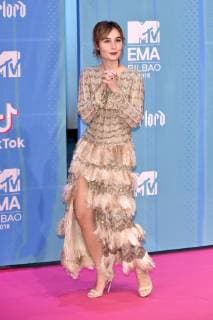 Nadia de Santiago at the presentation of the MTV European Music Awards 2018 in the Bizkaia Arena Bilbao 04 11 2018 Foto:xA.xHübnerx xFuturexImage