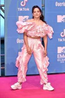 Rosalia at the MTV European Music Awards 2018 in the Bizkaia Arena Bilbao 04 11 2018 Foto:xA.xHübnerx xFuturexImage