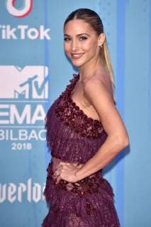 Ann Kathrin Götze at the presentation of the MTV European Music Awards 2018 in the Bizkaia Arena Bilbao 04 11 2018 Foto:xA.xHübnerx xFuturexImage