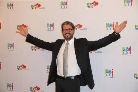 Hamburg Pianist Felix Reuter Child Protection Prize Heldenherz 2018 of the Lunch Children Foundation in Hamburg City Hall on 5 11 2018