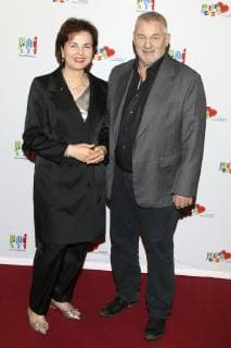 Susann Grünwald and Heinz Hoenig at the award ceremony of the media prize Heldenherz 2018 of the Mittagskinder Foundation in Hamburg City Hall Hamburg 05 11 2018 Foto:xgbrcix xFuturexImage