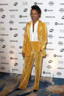 Music Industry Trusts Awards 2018 London, UK. Adrienne Warren at Music Industry Trusts Awards at Grosvenor House, Park Lane, London on Monday , 5th November 2018 . LMK73-J2897-061118 