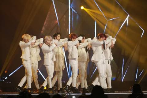 BTS,Wanna_One,TWICE etc. attend the 2018 MGA in Seoul, Korea on 06th November 2018.(China and Korea Rights Out)  2018110700823