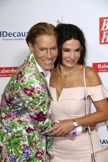 Jens Hilbert and Mariella Ahrens at the award ceremony Goldene Bild der Frau on 7 11 2018 in Hamburg Goldene Bild der Frau award ceremony 2018 in Hamburg