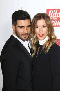 Wolke Hegenbarth and Oliver Vaid at the award ceremony Goldene Bild der Frau on 7 11 2018 in Hamburg Goldene Bild der Frau award ceremony 2018 in Hamburg
