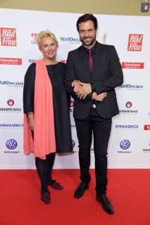 Prizewinner Lydia Staltner Kai Schumann at the award ceremony Die Goldene Bild der Frau at the Stage Operettenhaus in Hamburg on 07 11 2018