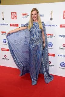 Kim Sarah Brandts in Talbot Runhof at the award ceremony The Golden Picture of Woman at the Stage Operettenhaus in Hamburg on 07 11 2018