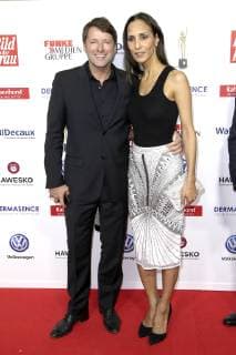 Bruno Eyron with his partner Friederike Dirscherl at the 12 award ceremony of the Goldene Bild der Frau 2018 at the Stage Operettenhaus Hamburg 07 11 2018 Foto:xH.xHartmannx xFuturexImage