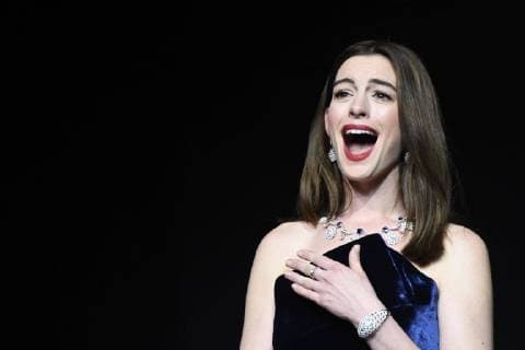 Entertainment Themen der Woche KW45 Entertainment Bilder des Tages American actress Anne Hathaway attends a promotional event for jewelry brand Keer in Beijing, China, 8 November 2018. Anne Hathaway graces promotional event for jewelry brand in Beijing 