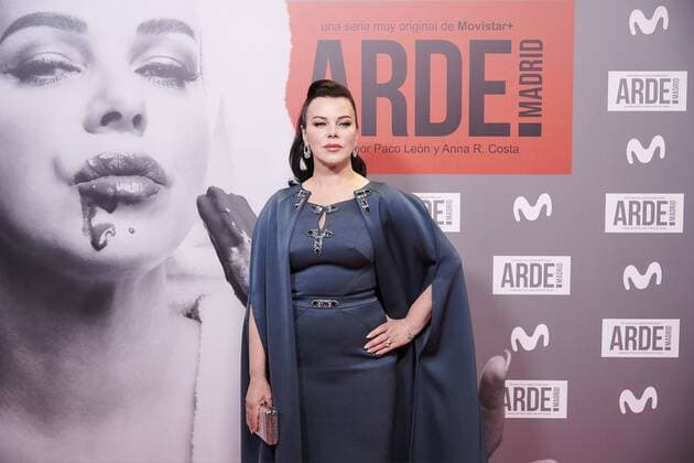 November 7, 2018 - Madrid, Madrid, Spain - Debi Mazar attends the Arde Madrid Tv series premiere Photocall at Callao Cinema in Madrid on November 7, 2018. Madrid Spain  - ZUMAn230 20181107_zaa_n230_1417 Copyright: xGabrielxMasedax