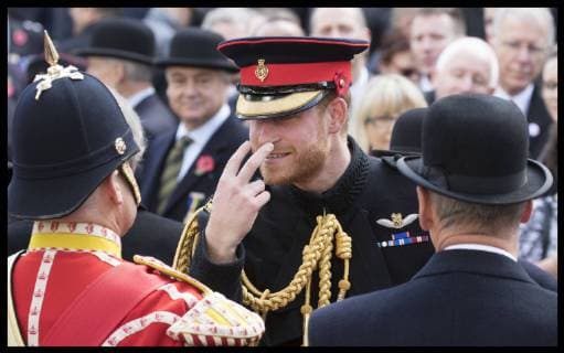 Entertainment Themen der Woche KW45 Entertainment Bilder des Tages . 08 11 2018. London, United Kingdom. Prince Harry, The Duke of Sussex, at the Field of Remembrance at Westminster Abbey in London. It is the 90th year of the Field of Remembrance and the centenary of the end of the First World War.  xStephenxLockx xi-Imagesx IIM-18814-0065