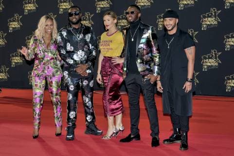 DemDem - Maitre Gims - Vitaa - Dadju - Slimane CELEBRITEE - 20th NRJ Music Awards - Cannes - 10 11 2018 NorbertScanella Panoramic 