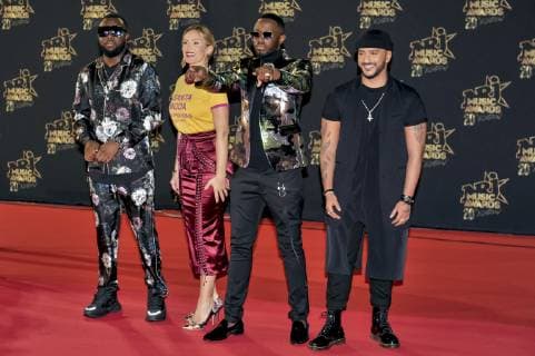 Maitre Gims - Vitaa - Dadju - Slimane CELEBRITEE - 20th NRJ Music Awards - Cannes - 10 11 2018 NorbertScanella Panoramic 