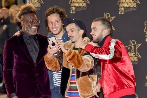 Vianney - Bigflo & Oli CELEBRITEE - 20th NRJ Music Awards - Cannes - 10 11 2018 NorbertScanella Panoramic 