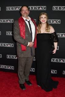 11 November 2018 - Nashville, Tennessee - John Carter Cash, Ana Cristina Cash. 2018 SESAC Nashville Music Awards honoring the songwriters and music publishers behind the year?s most-performed Country and Americana songs held at the Country Music Hall of Fame and Museum. Photo Credit: Dara-Michelle Farr AdMedia 232257 2018-11-11 TN Nashville Etats-Unis  Copyright: xAdMediax STAR_232257_018