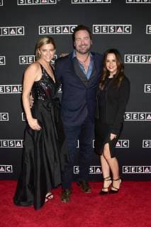 11 November 2018 - Nashville, Tennessee - Shannan Hatch, Lee Brice. 2018 SESAC Nashville Music Awards honoring the songwriters and music publishers behind the year?s most-performed Country and Americana songs held at the Country Music Hall of Fame and Museum. Photo Credit: Dara-Michelle Farr AdMedia 232257 2018-11-11 TN Nashville Etats-Unis  Copyright: xAdMediax STAR_232257_048
