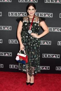 11 November 2018 - Nashville, Tennessee - Hillary Scott, Lady Antebellum. 2018 SESAC Nashville Music Awards honoring the songwriters and music publishers behind the year?s most-performed Country and Americana songs held at the Country Music Hall of Fame and Museum. Photo Credit: Dara-Michelle Farr AdMedia 232257 2018-11-11 TN Nashville Etats-Unis  Copyright: xAdMediax STAR_232257_097