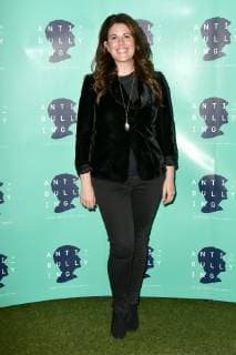 American television personality Monica Lewinsky attends The Diana Award Photocall at Alexandra Palace in London. NOVEMBER 12th 2018  SLIx184197