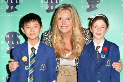 English model Penny Lancaster attends The Diana Award Photocall at Alexandra Palace in London. NOVEMBER 12th 2018  SLIx184197