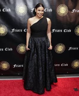 Jordin Sparks arrives on the red carpet when the Friar s Club Honors Billy Crystal with their Entertainment Icon Award at The Ziegfeld Ballroom on November 12, 2018 in New York City.  NYP20181112205 JOHNxANGELILLO