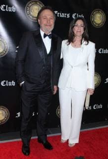 NEW YORK, NY - November 12: Billy Crystal and Janice Crystal at The Friars Club event honoring Billy Crystal with the Entertainment Icon Award at the Ziegfeld Ballroom in New York City on November 12, 2018. Copyright: xRWx