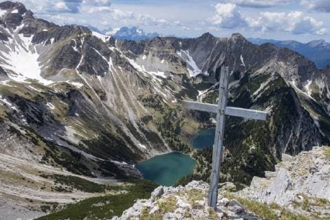Summit of the Soierngruppe in Bayern Cross  1035304665