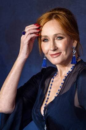 J K Rowling at the Fantastic Beasts The Crimes of Grindelwald Fantastic Animal Beings Grindelwald Crimes Film Premiere on 13 11 2018 in London Fantastic Beasts The Crimes of Grindelwald Film premiere in London 2018