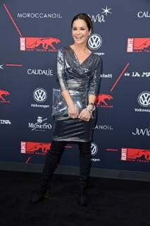 Gitta Saxx at the BUNTE New Faces Award Style in Spindler Klatt in Berlin