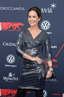 Gitta Saxx at the BUNTE New Faces Award Style in Spindler Klatt in Berlin