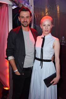 Alexander Moitzi Susanne Wuest at the BUNTE New Faces Award Style at the Spindler Klatt in Berlin