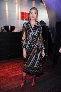 Viviane Geppert in Aigner at the BUNTE New Faces Award Style in Spindler Klatt in Berlin