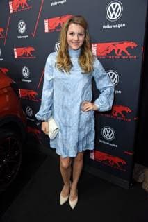 Luise Baehr at the BUNTE New Faces Award Style at the Spindler Klatt in Berlin