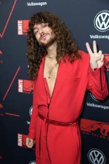 Riccardo Simonetti at the BUNTE New Faces Award Style at the Spindler Klatt in Berlin