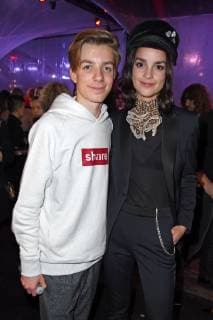 Nick Julius Schuck Luise Befort at the BUNTE New Faces Award Style at the Spindler Klatt in Berlin
