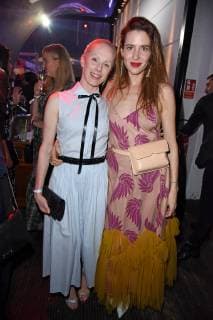 Susanne Wuest Julia Malik at the BUNTE New Faces Award Style at Spindler Klatt in Berlin
