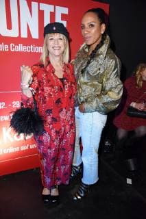 Patricia Riekel Barbara Becker at the BUNTE New Faces Award Style at the Spindler Klatt in Berlin